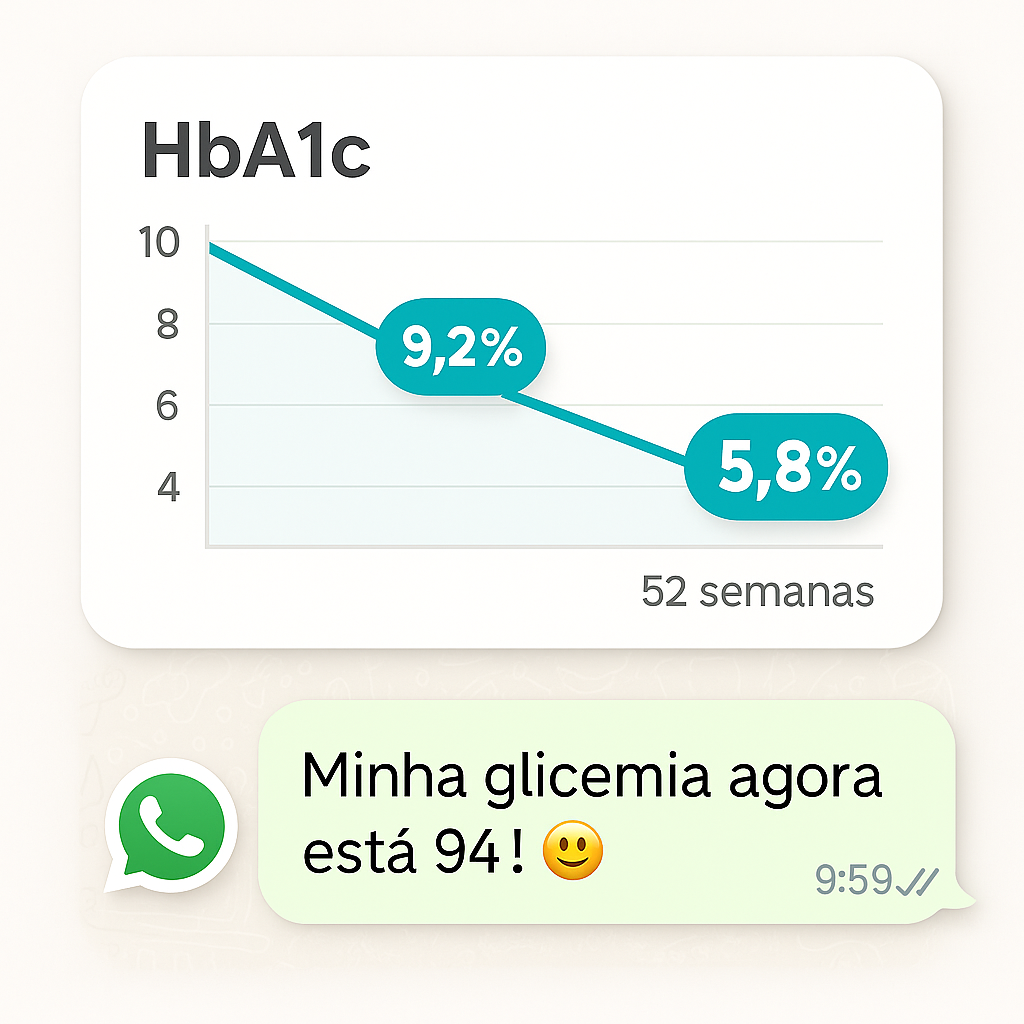 Exame HbA1c real